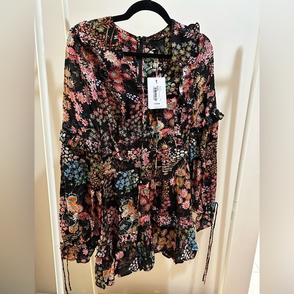 NWT Ted Baker London Hendria Mini Dress with ruffle details size:1 - Picture 6 of 14